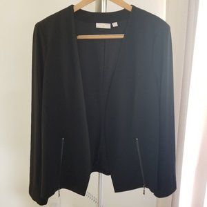 Belle by Kim Gravel Blazer with Hip Zippers, Large